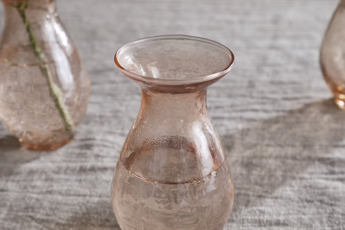 Nkuku - Bapti Bud Vases - Dusty Terracotta - Set of 3