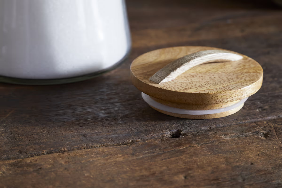 Nkuku - Chaaval Storage Jar - Clear - Small