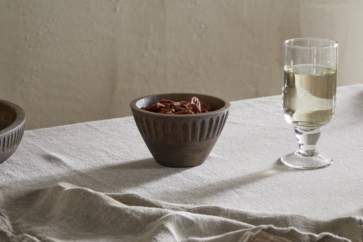 Nkuku - Eisha Serving Bowl - Brown