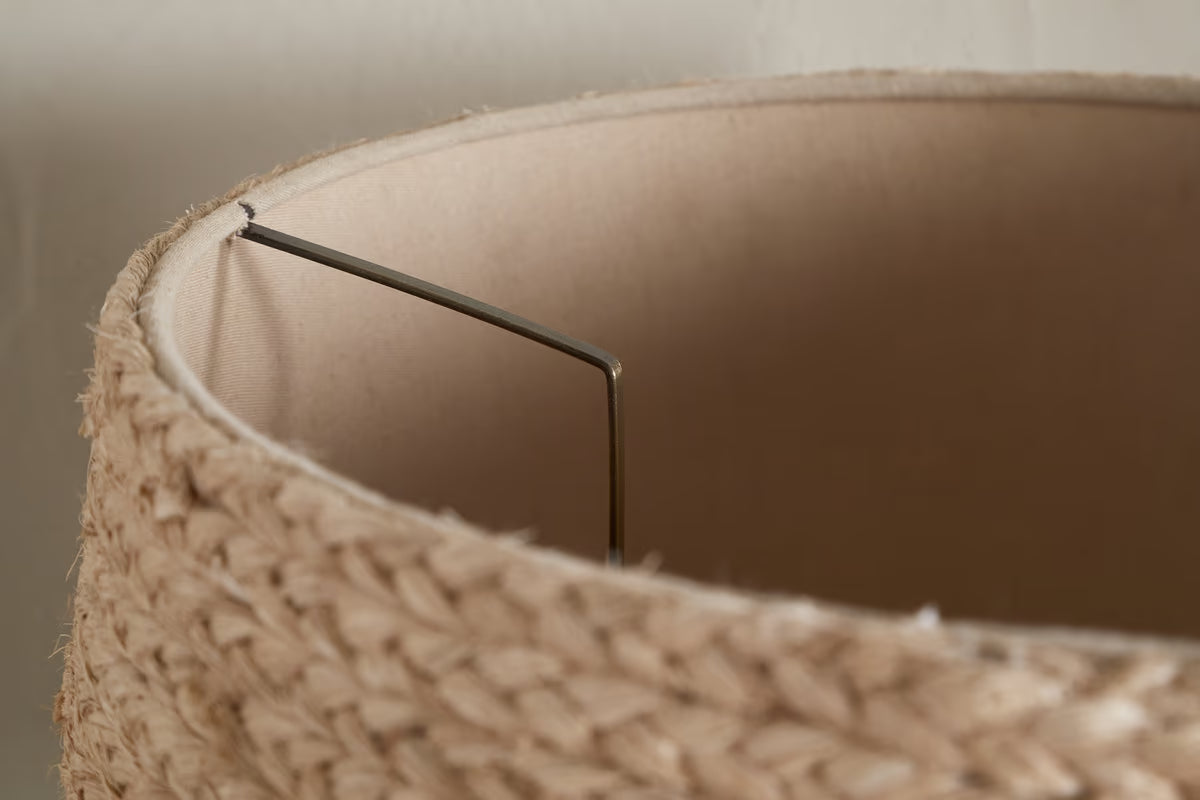 Nkuku - Pisang Natural Lampshade - Natural - Medium