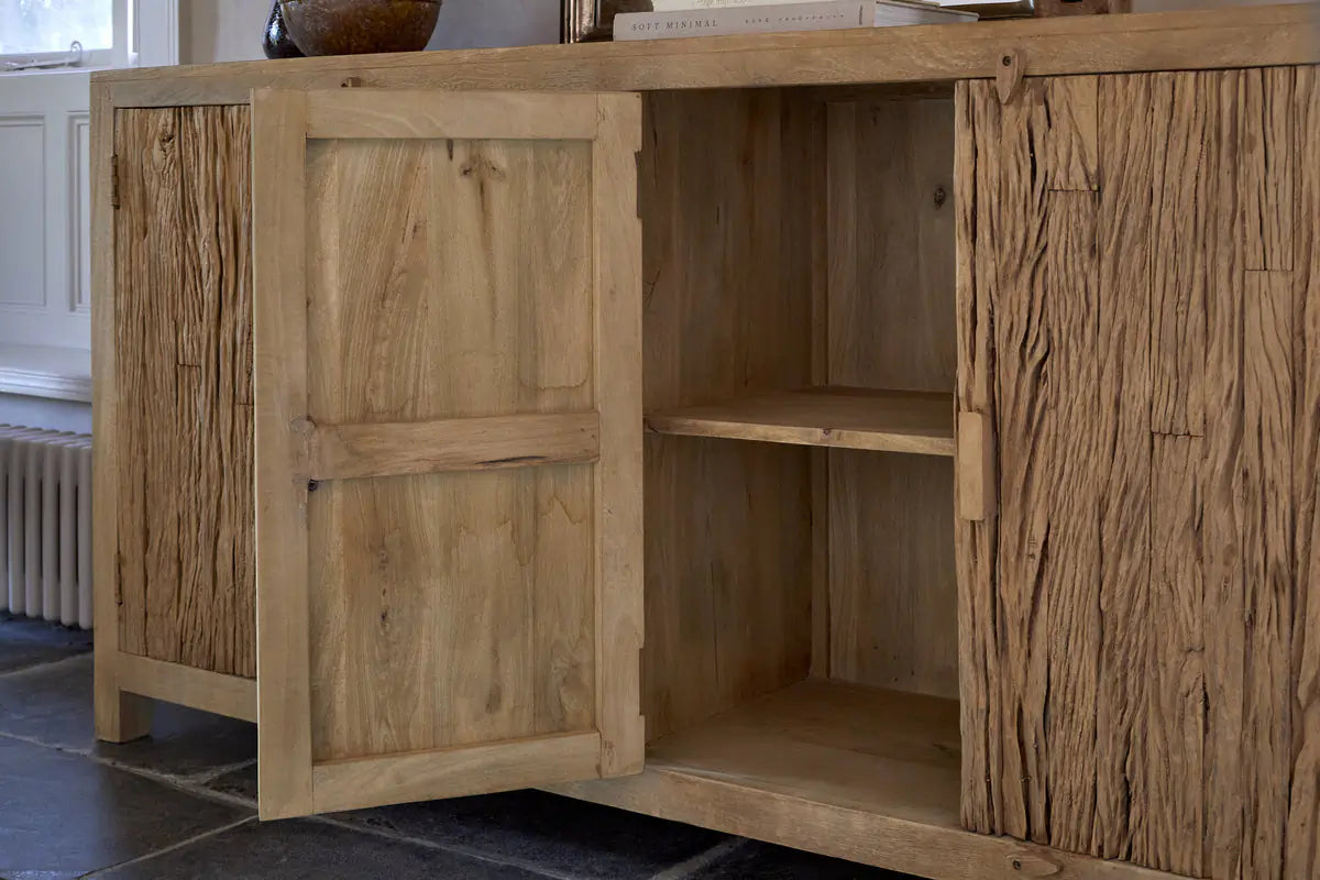 Nkuku - Tamia Reclaimed Wood Cabinet - Natural - Large
