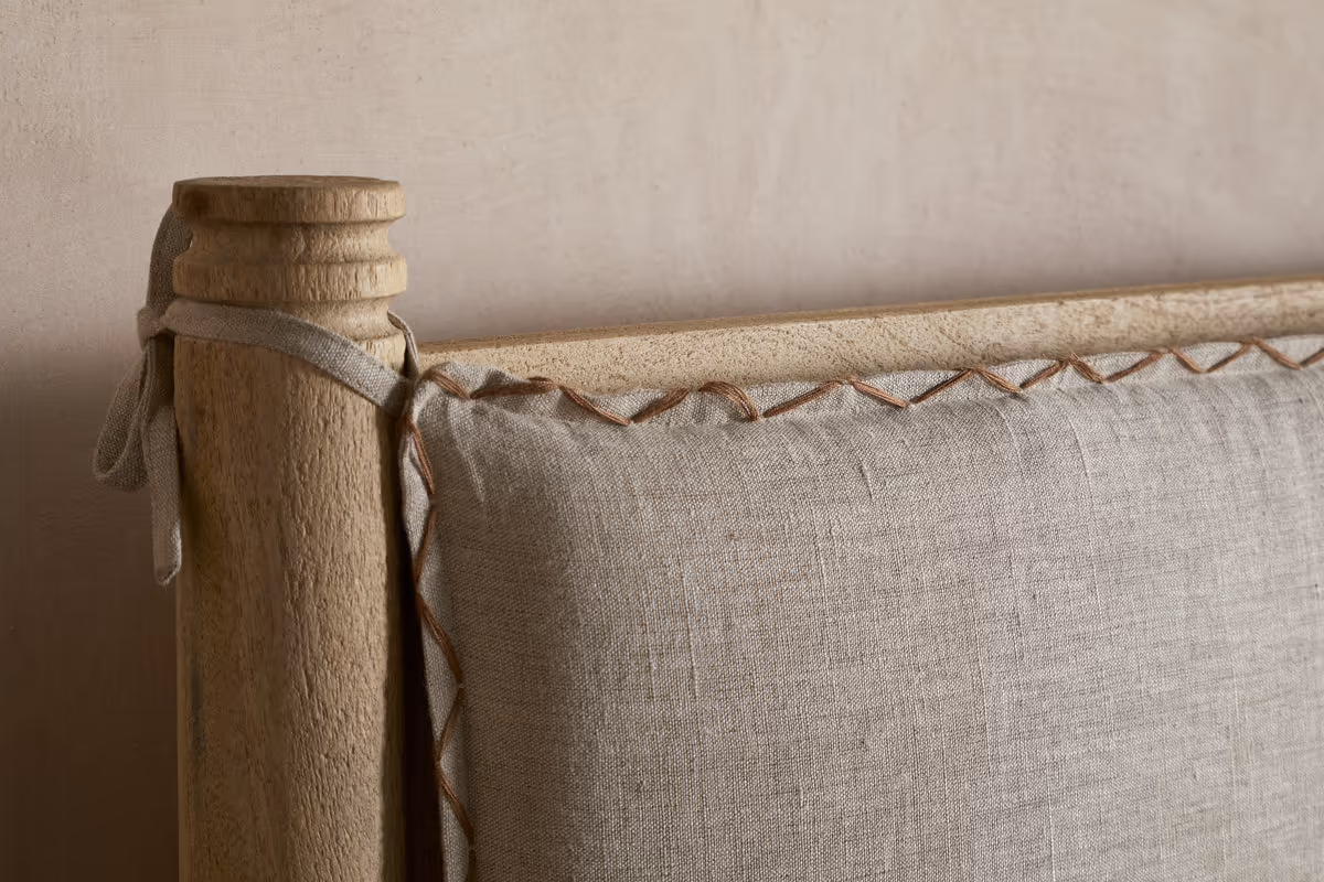 Nkuku - Sri Mango Wood Bed - Natural - King
