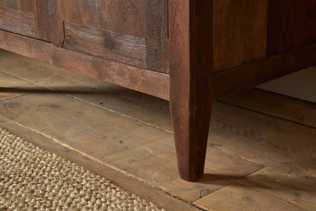 Nkuku - Anbu Acacia Wardrobe - Washed Walnut