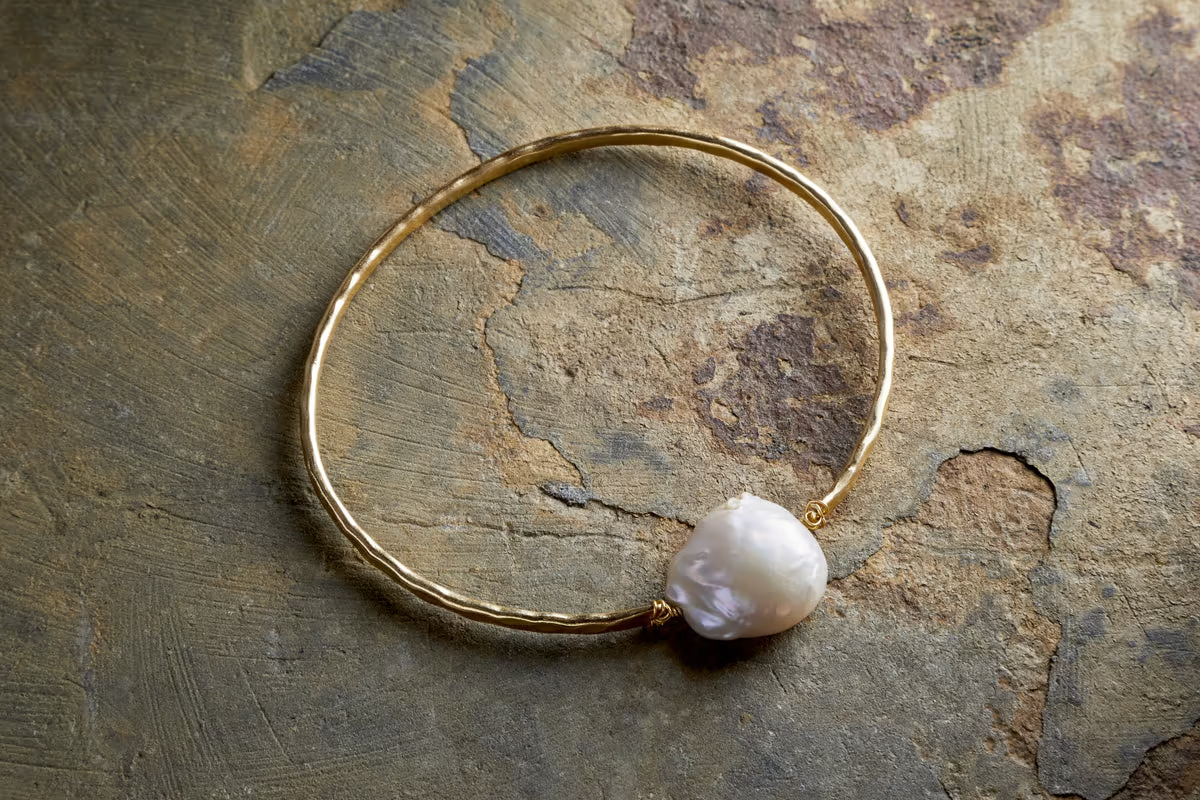 Nkuku - Parahu Pearl Bracelet - White