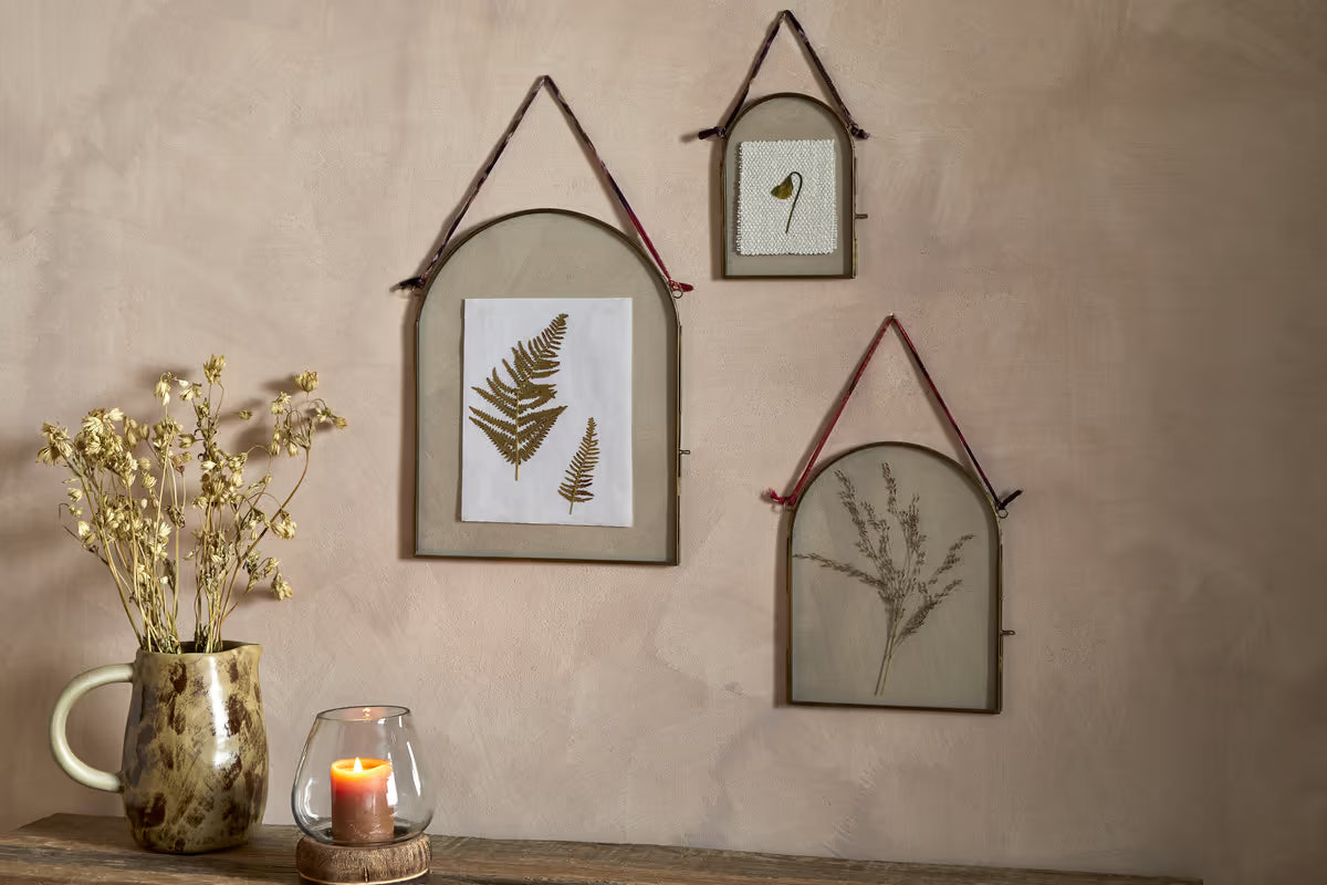 Nkuku - Kiko Arch Frame - Aged Brass - Extra Large