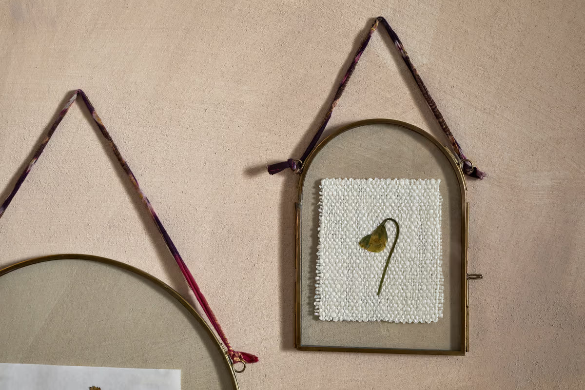 Nkuku - Kiko Arch Frame - Aged Brass - Extra Large