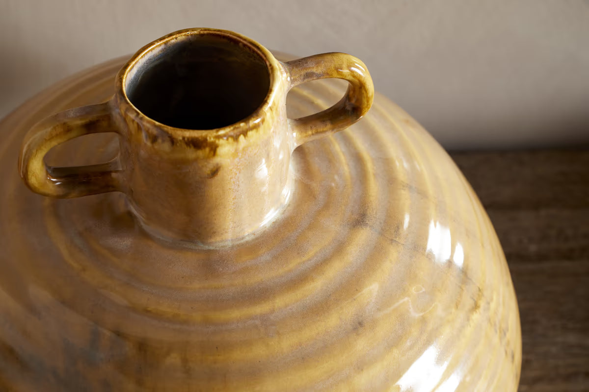 Nkuku - Hujan Vase - Ochre