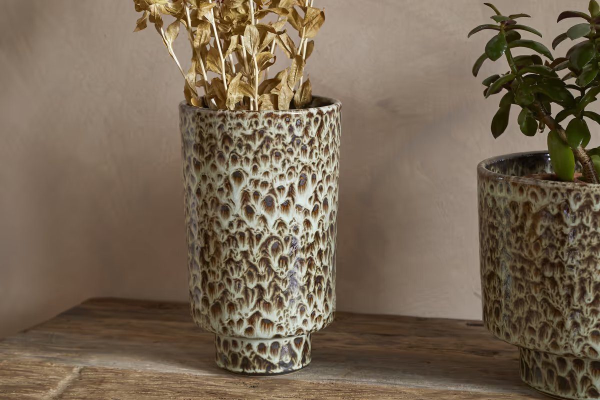 Nkuku - Uzuri Vase - Brown - Tall