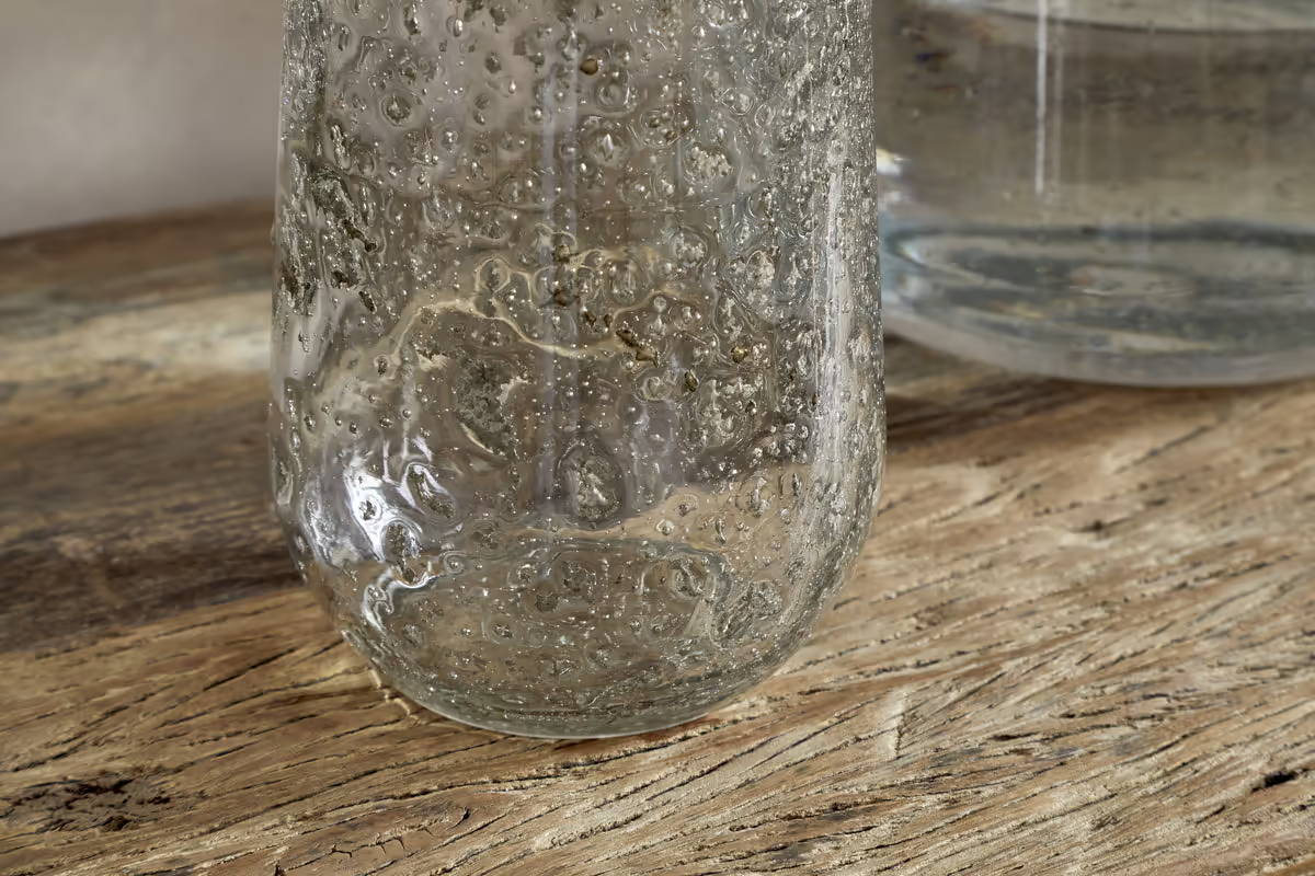 Nkuku - Nyuki Vase - Clear - Small