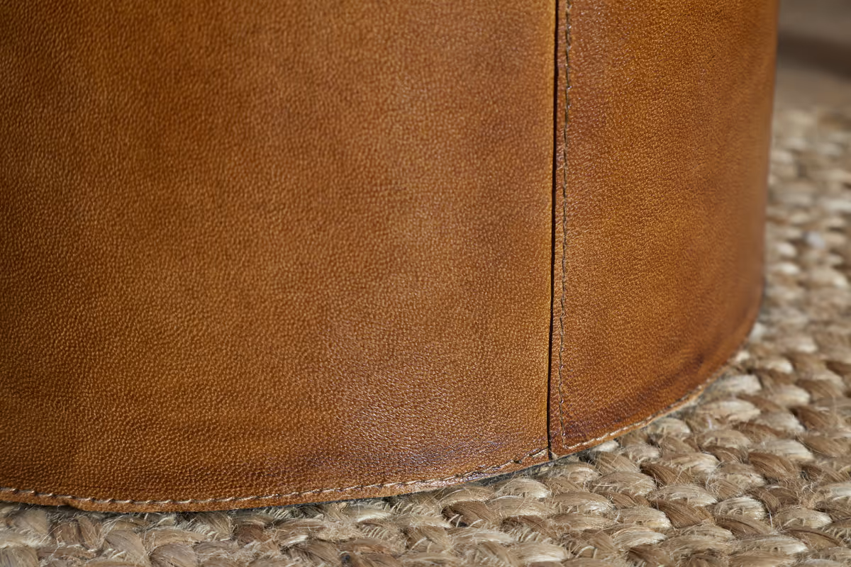 Nkuku - Panasi Leather Storage - Tan