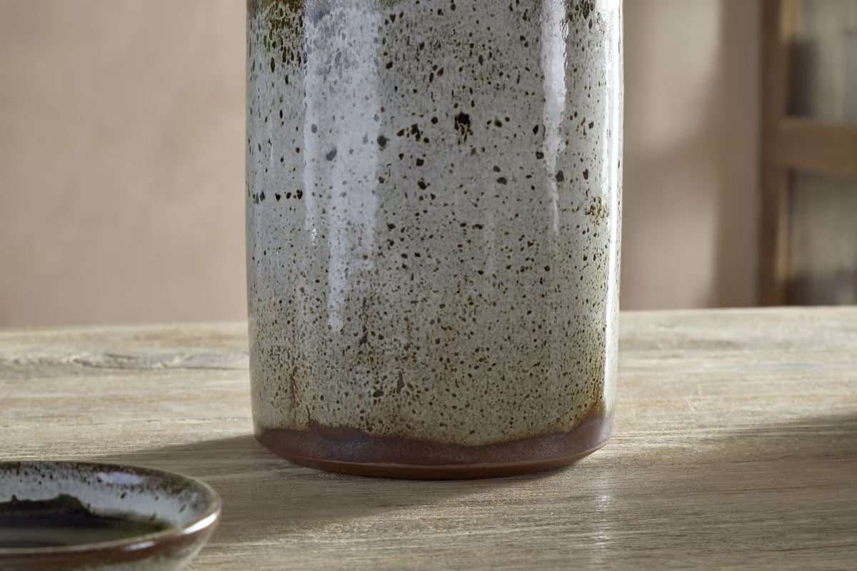Nkuku - Cam Utensil Holder - Mocha