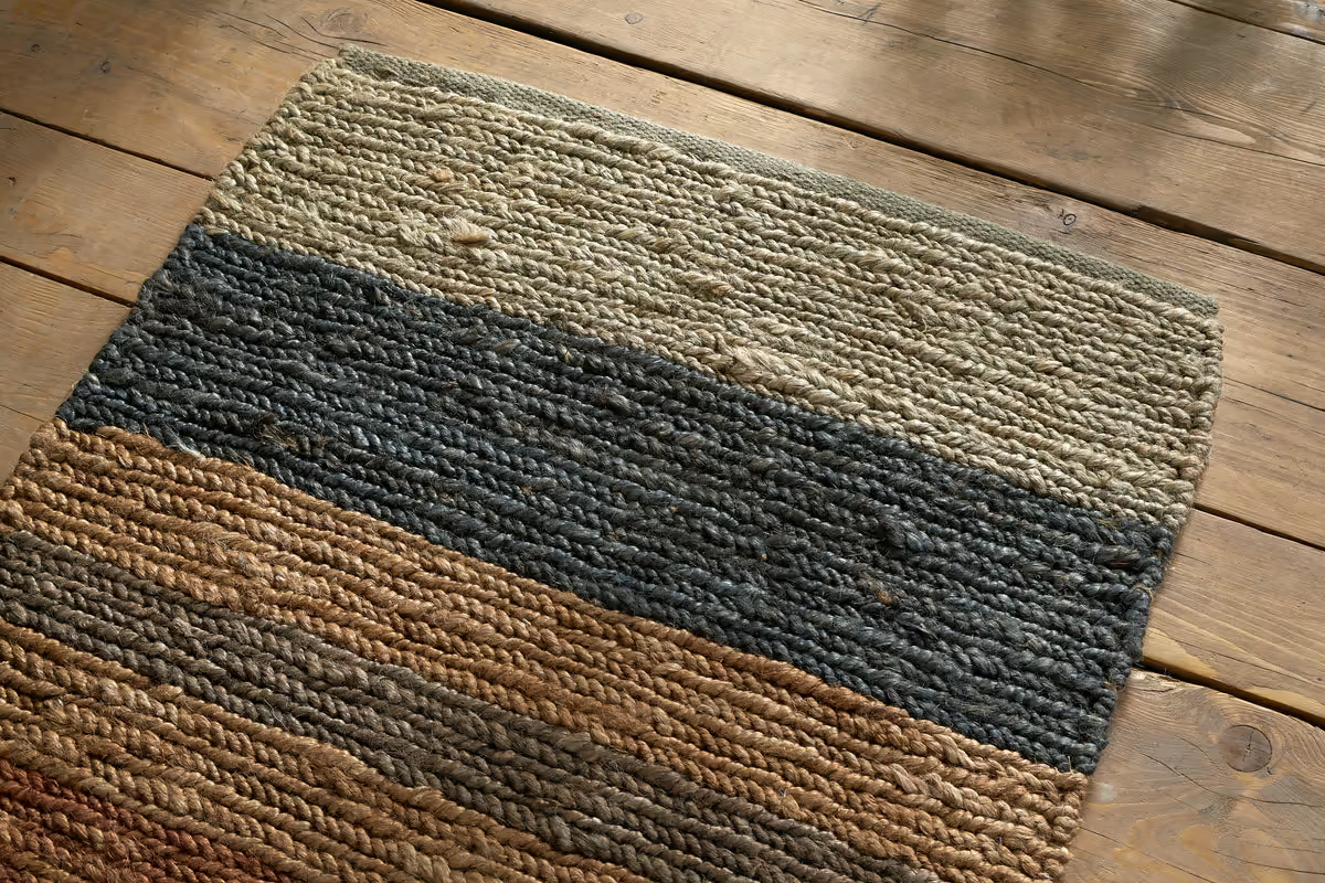 Nkuku - Lasang Jute Runner - Rust