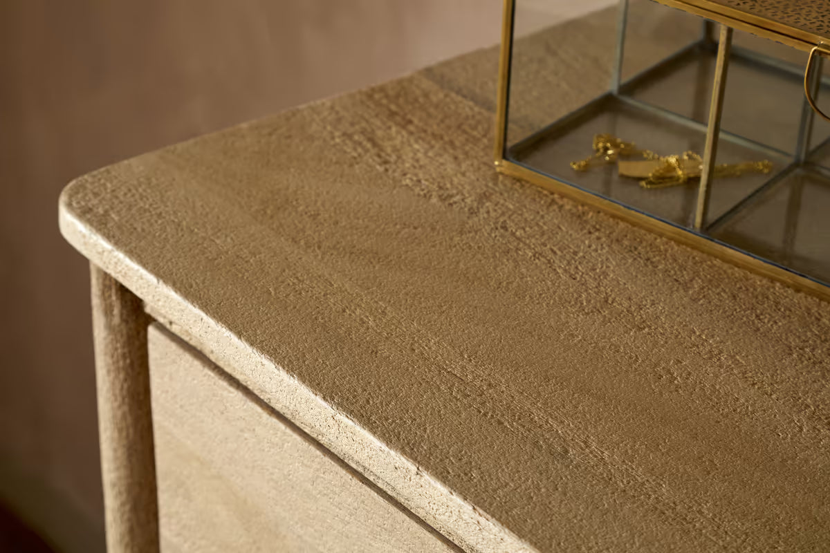Nkuku - Sri Mango Wood Chest of Drawers - Natural