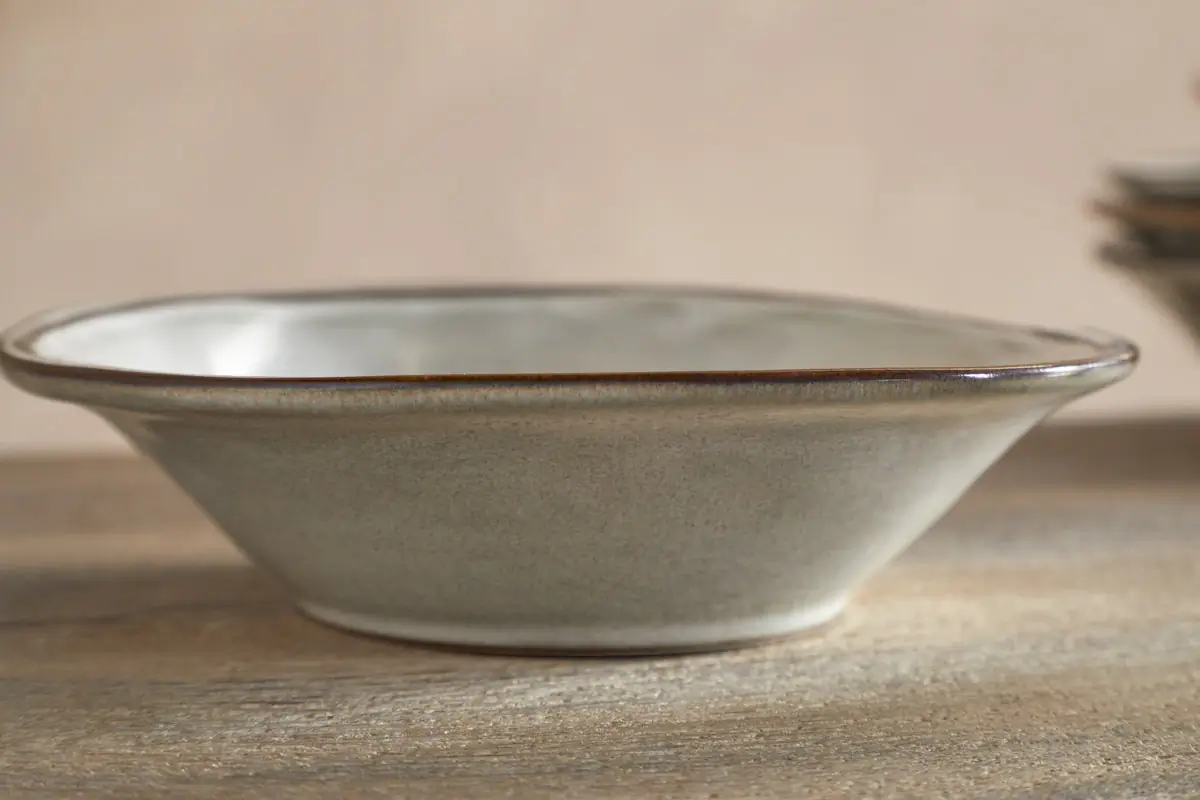 Nkuku - Pedra Cereal Bowl - Pewter