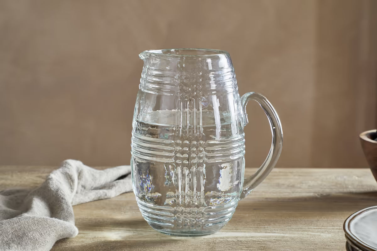 Nkuku - Kaanch Jug - Clear Without Glases