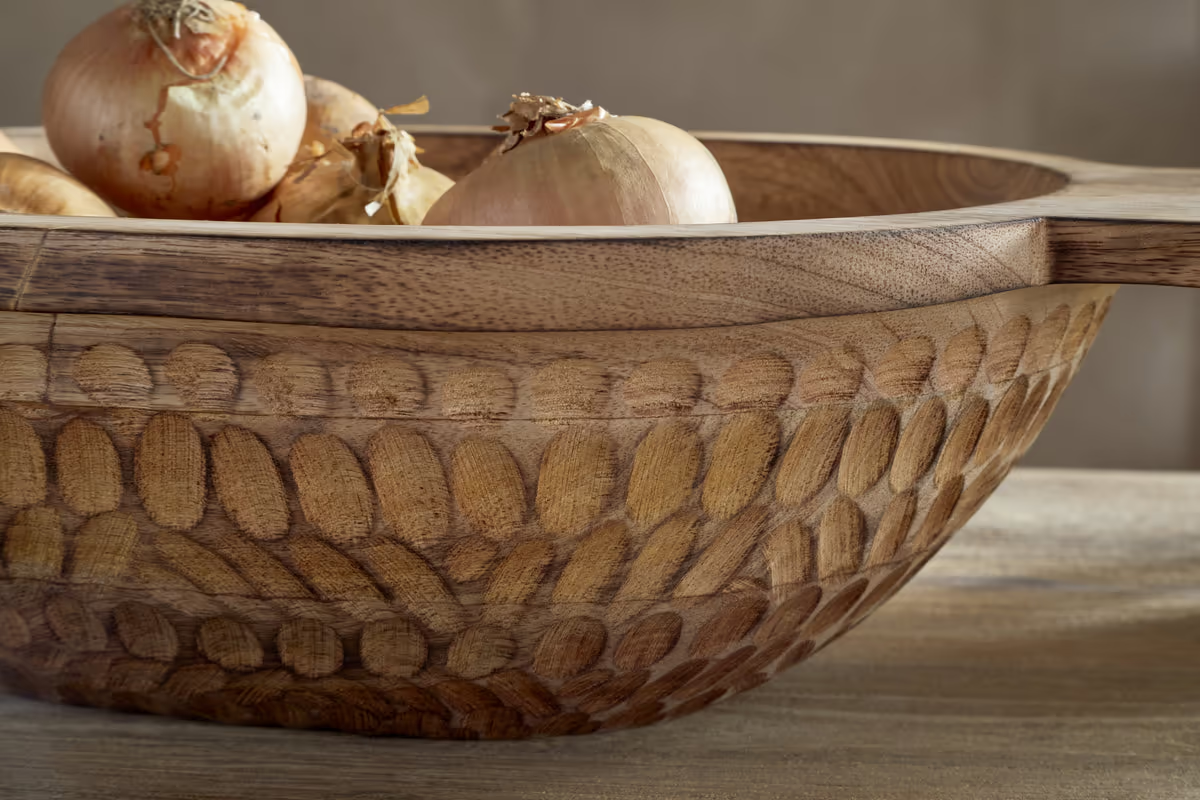 Nkuku - Pyaar Serving Bowl - Natural - Large