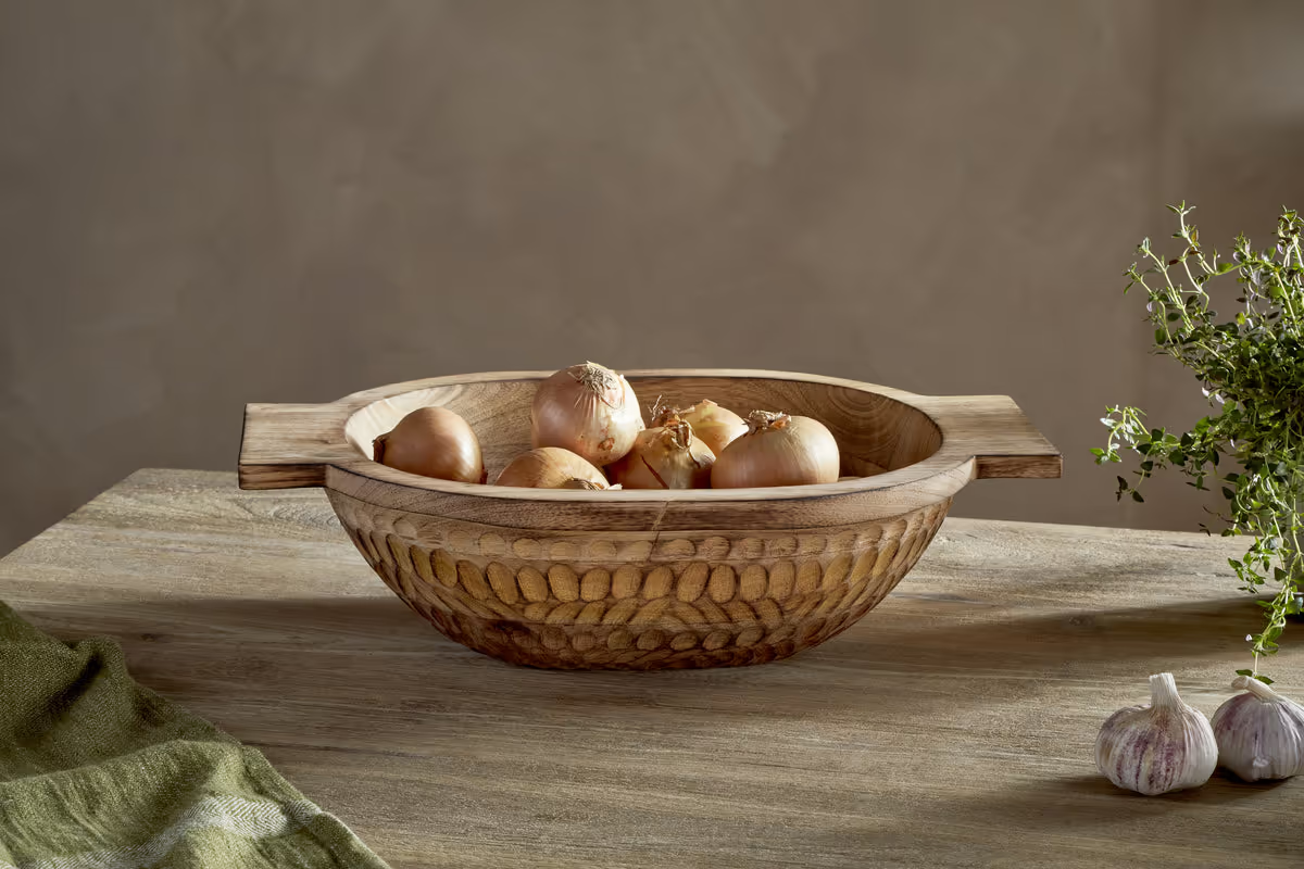 Nkuku - Pyaar Serving Bowl - Natural - Large