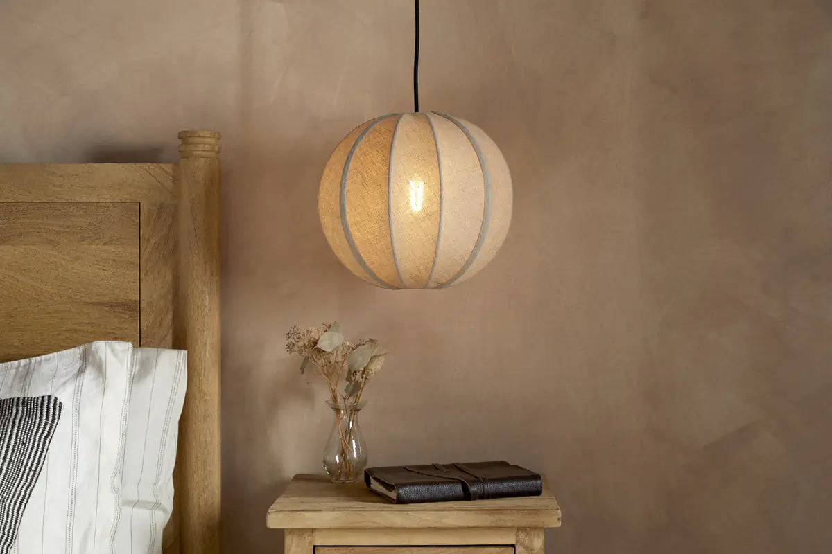 Nkuku - Dharini Linen Lampshade - Natural
