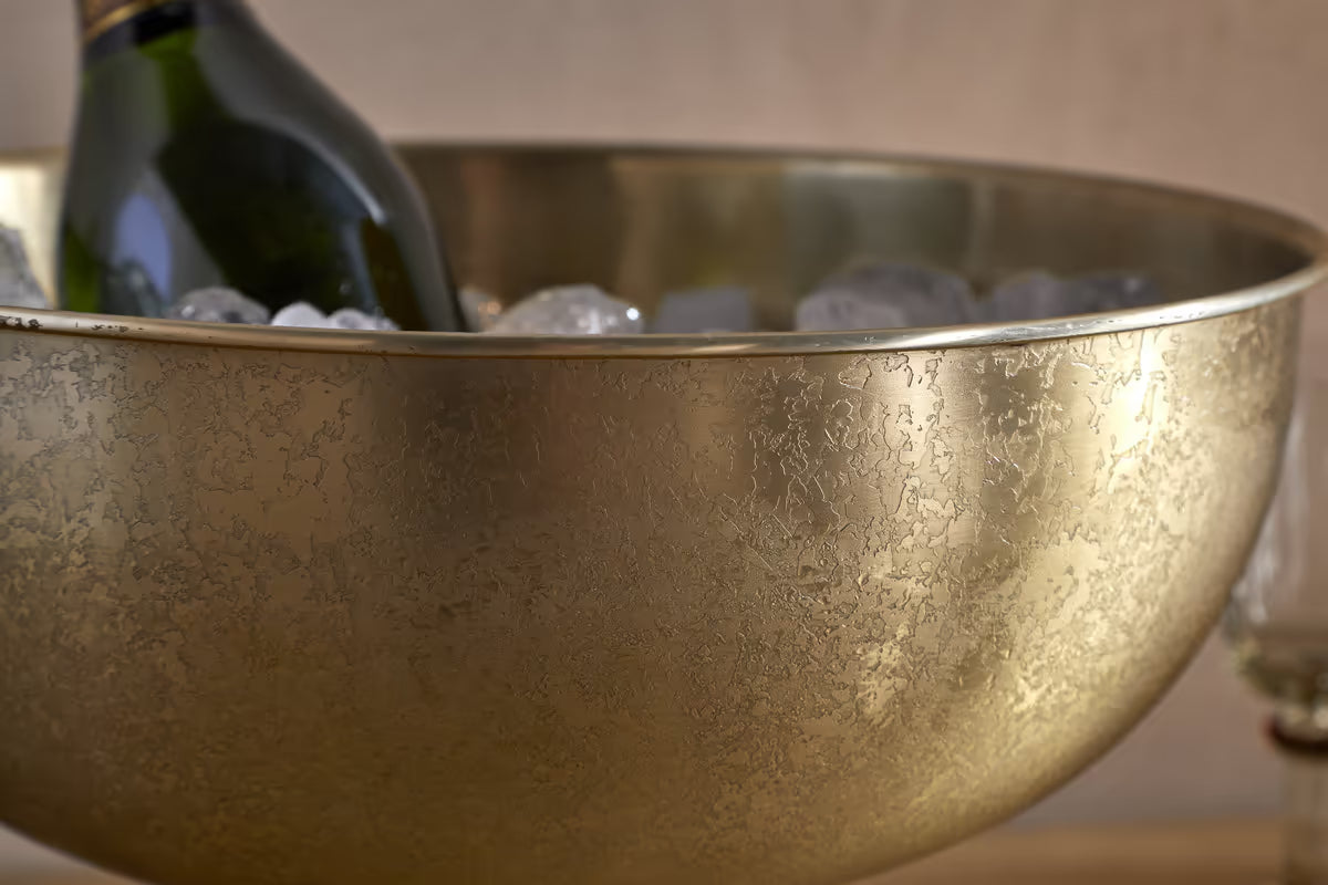 Nkuku - Amaya Champagne Bucket - Aged Antique