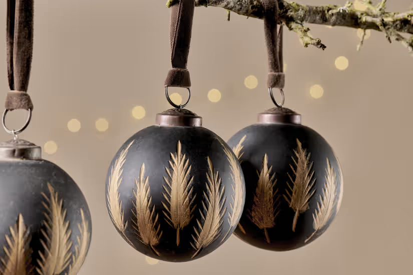 Nkuku - Nalguna Baubles - (Set of 4)