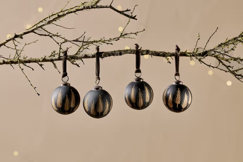 Nkuku - Nalguna Baubles - (Set of 4)
