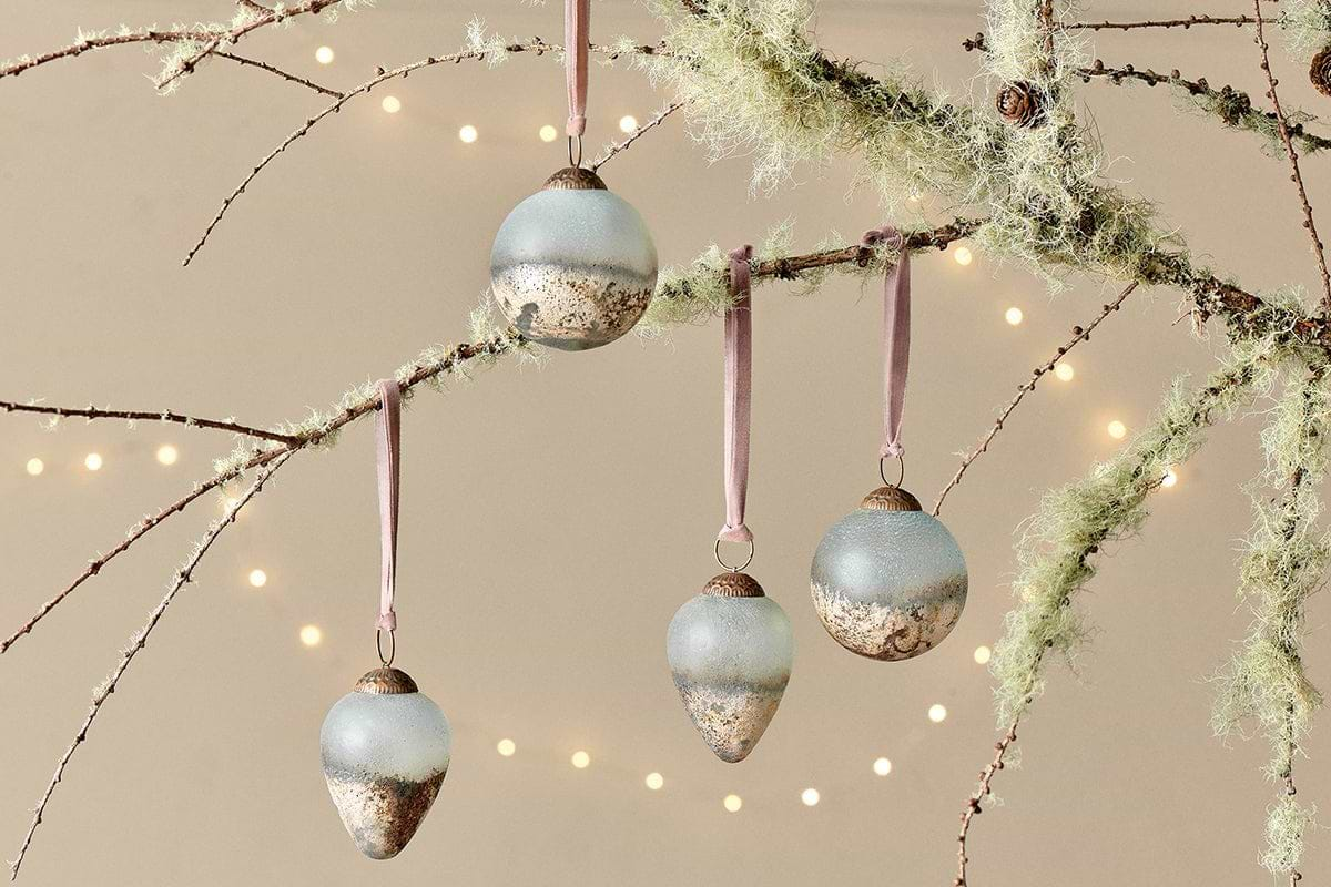 Nkuku - Ngolo Baubles - (Set of 4)