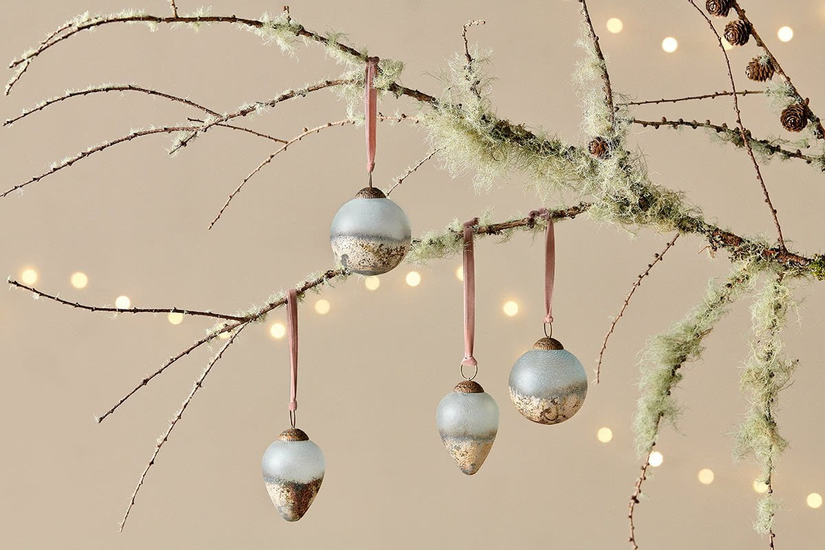 Nkuku - Ngolo Baubles - (Set of 4)