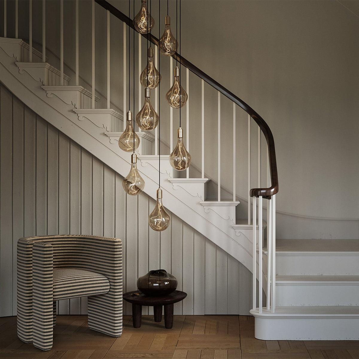 Tala Nine Pendant in Brass