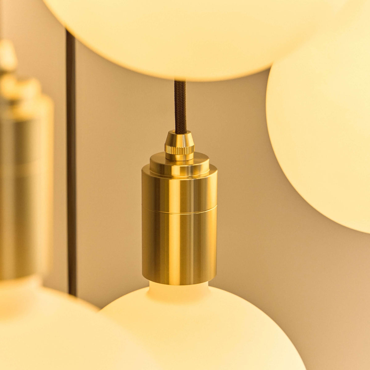 Tala Nine Pendant in Brass