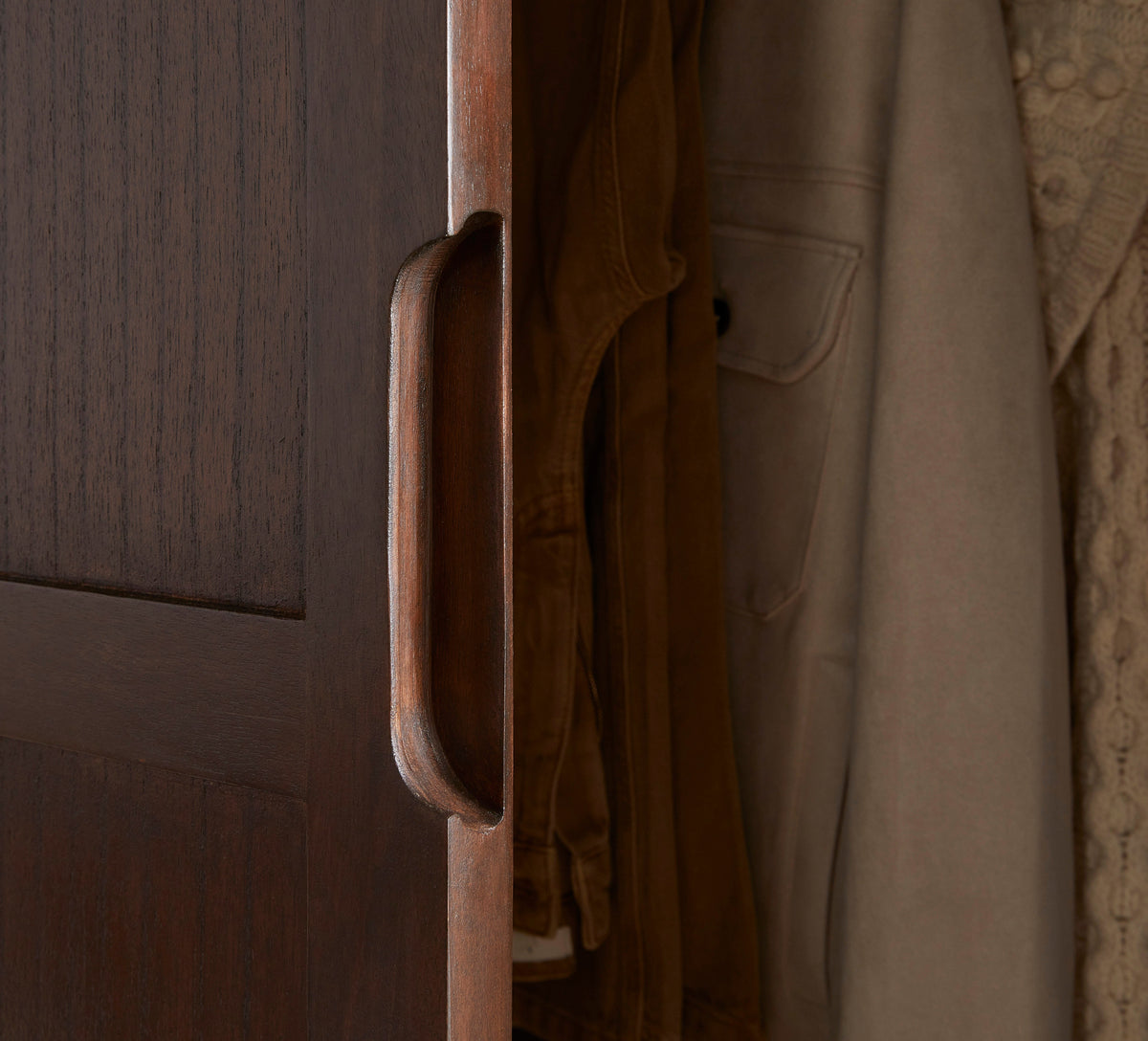 Fishe & Lilly Norway Dark Walnut Wardrobe