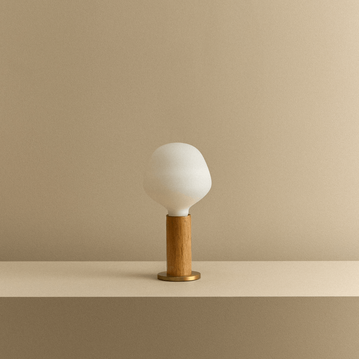 Tala Knuckle Table Lamp in Oak + Enno