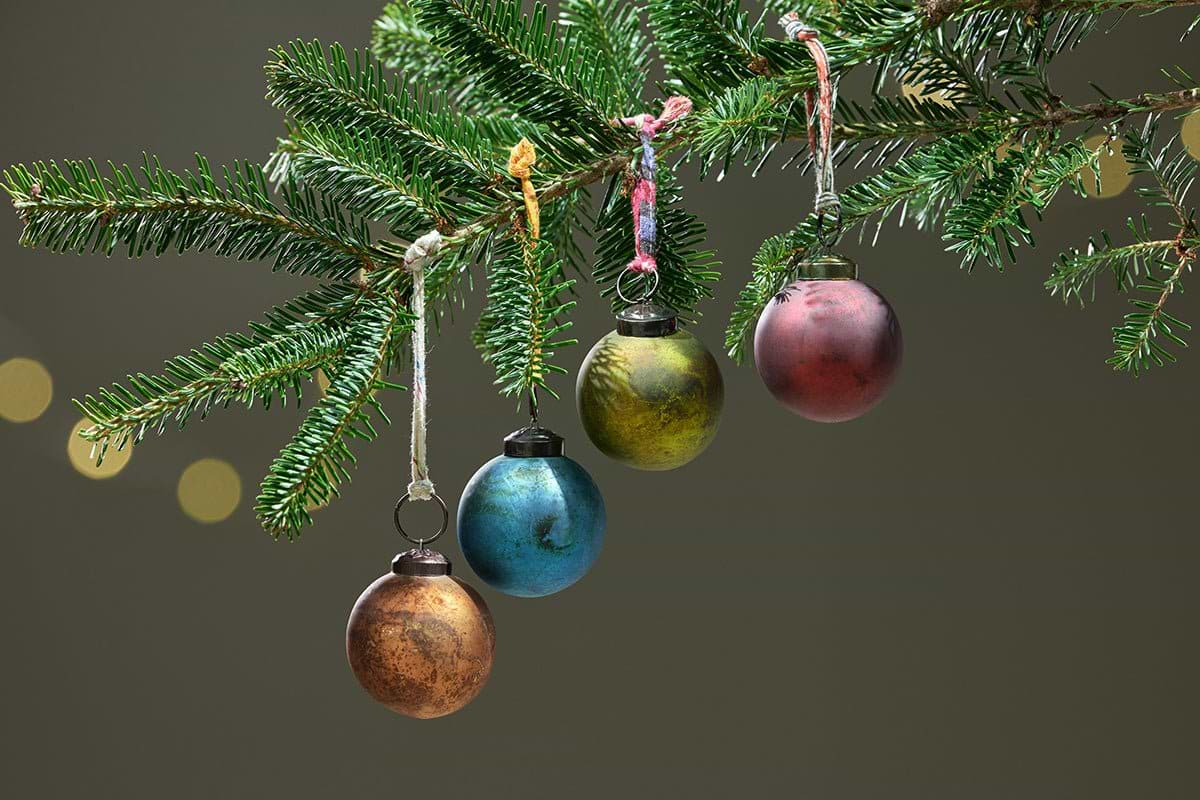 Nkuku - Oko Baubles - Small (Set of 4)