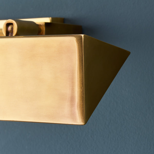 Pooky - Anselm Picture Light - Smaller - Antique Brass