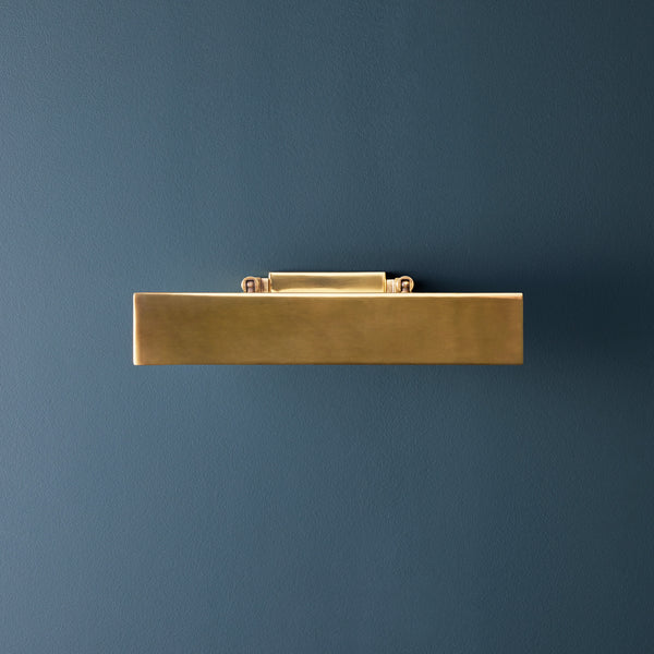 Pooky - Anselm Picture Light - Smaller - Antique Brass