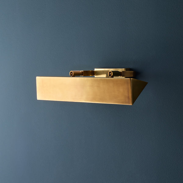 Pooky - Anselm Picture Light - Smaller - Antique Brass