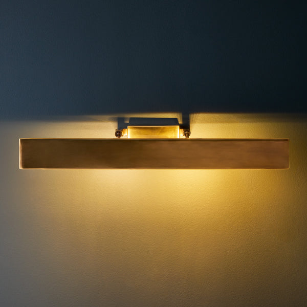 Pooky - Anselm Picture Light - Larger - Antique Brass