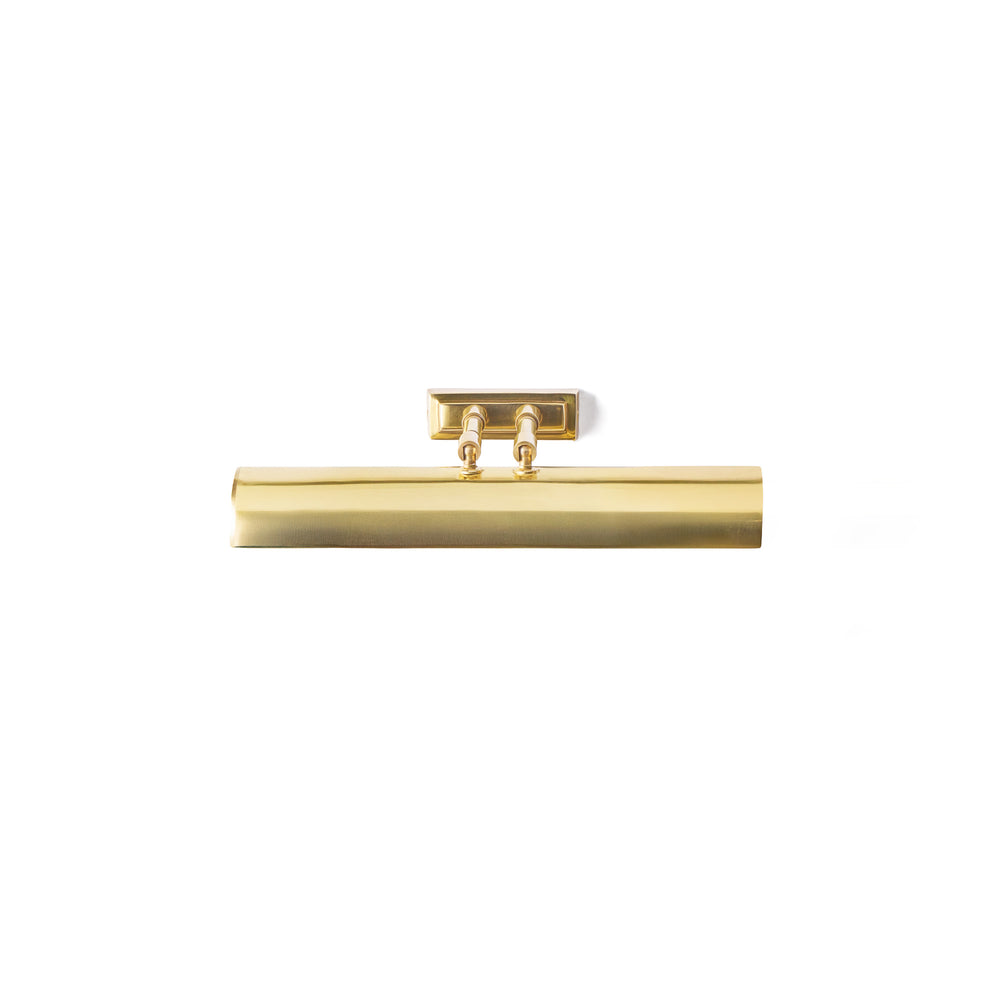 Pooky - Smaller Lautrec Picture Light - Antique Brass