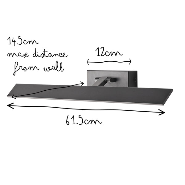Pooky - Pelton Picture Light - Larger - Black