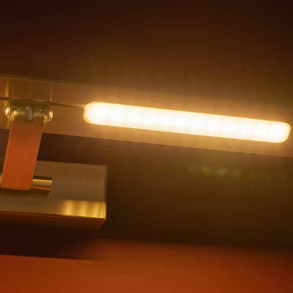 Pooky - Pelton Picture Light - Larger - Brass