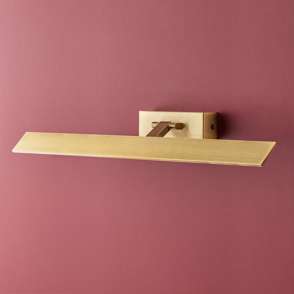 Pooky - Pelton Picture Light - Larger - Brass
