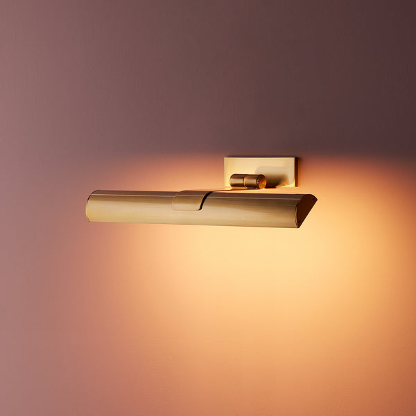 Pooky - Seurat Rechargeable Picture Light - Smaller - Antique Brass
