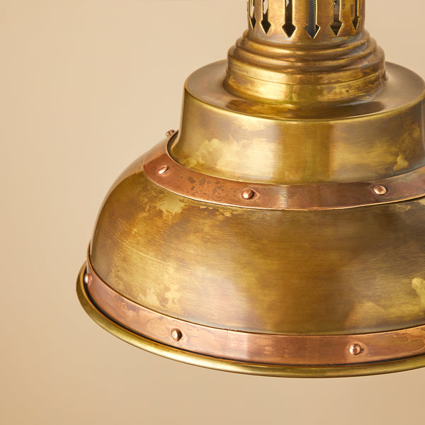 Pooky - Agen Pendant Light - Aged Brass & Copper