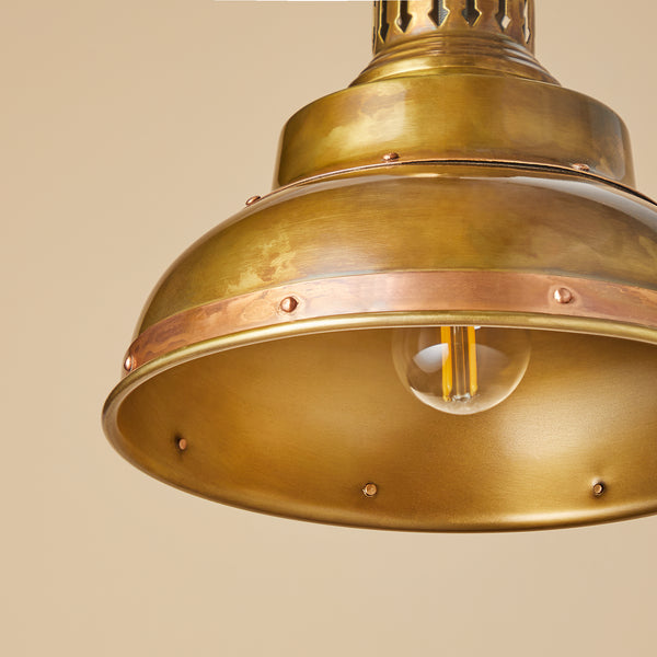 Pooky - Agen Pendant Light - Aged Brass & Copper