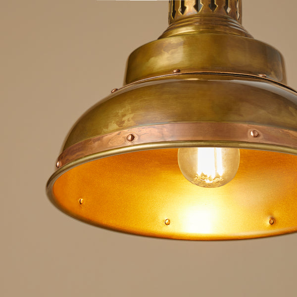 Pooky - Agen Pendant Light - Aged Brass & Copper