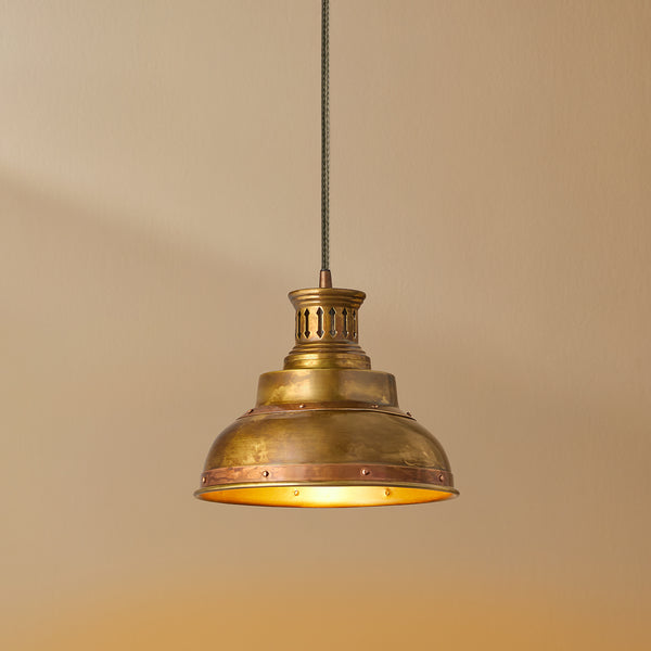 Pooky - Agen Pendant Light - Aged Brass & Copper