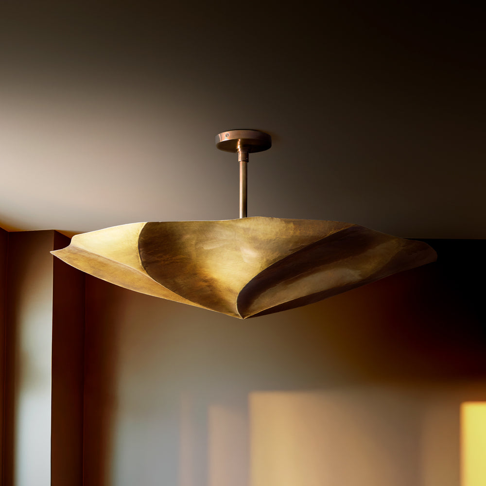 Pooky - Aspen Pendant - Antiqued Brass