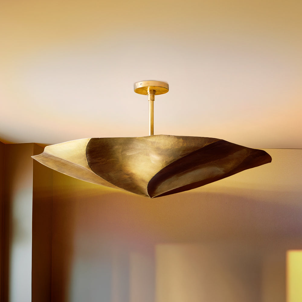 Pooky - Aspen Pendant - Antiqued Brass