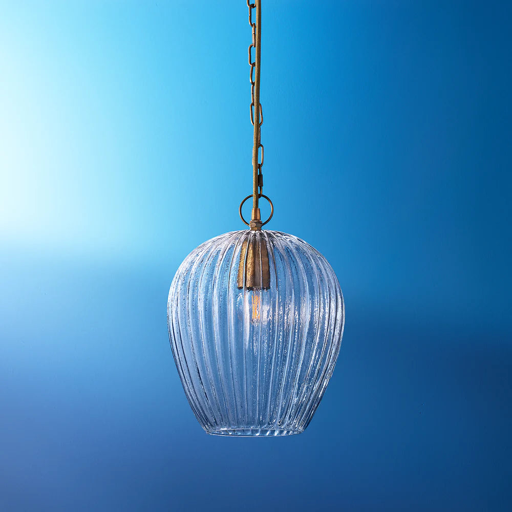 Pooky Smallest Bastille Pendant in Clear Glass