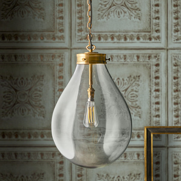 Pooky - Bulbus Pendant Light - Larger - Clear Glass