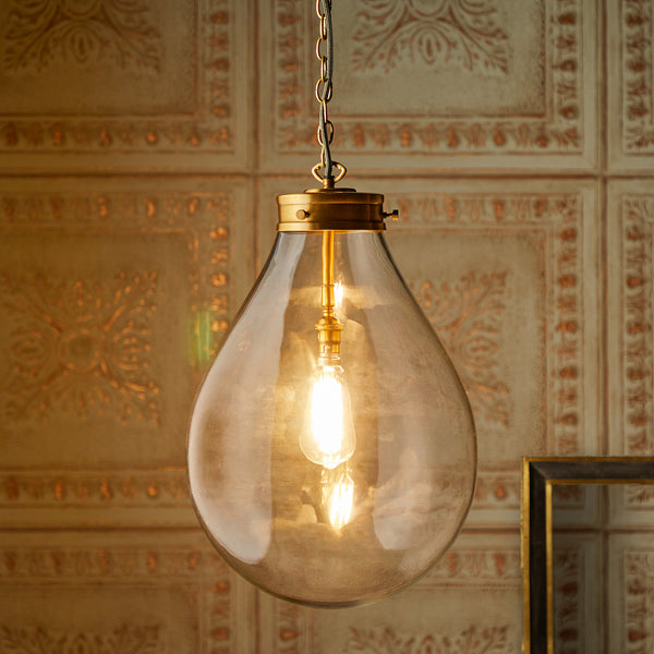 Pooky - Bulbus Pendant Light - Larger - Clear Glass